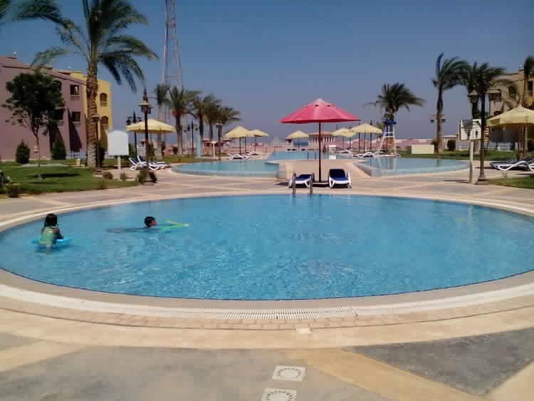 Sea View Chalet With Garden At Porto South Beach - Families Only Ain Sukhna Luaran gambar